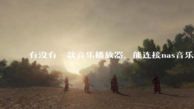有没有一款音乐播放器，能连接nas音乐，创建音乐库，自动匹配歌词封面等等？类似infuse的概念呢？